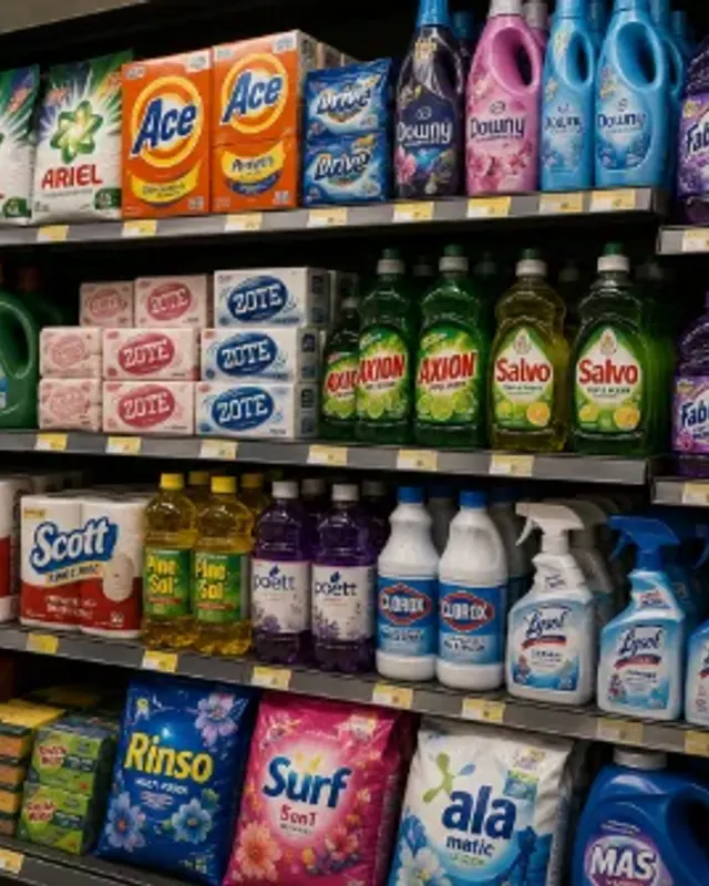 Productos de limpieza y cuidado del hogar
